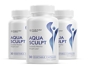3 bottle package of Aquasculpt